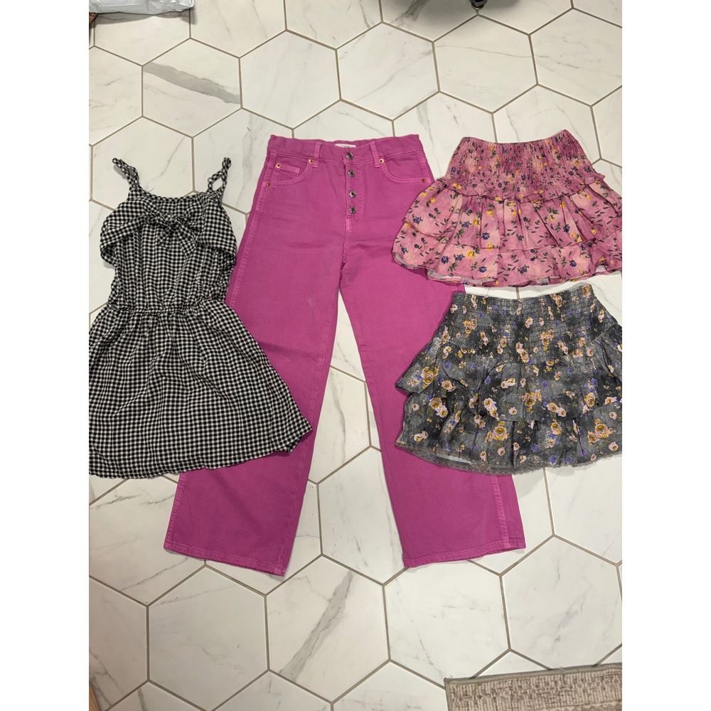 Girls Clothing Lot-Jeans, Skirts, Dress Size 11-12 Zara & Abercrombie